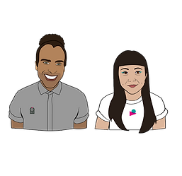 David and Vicki, founders of ThomFong, Arts and culture consultants UK