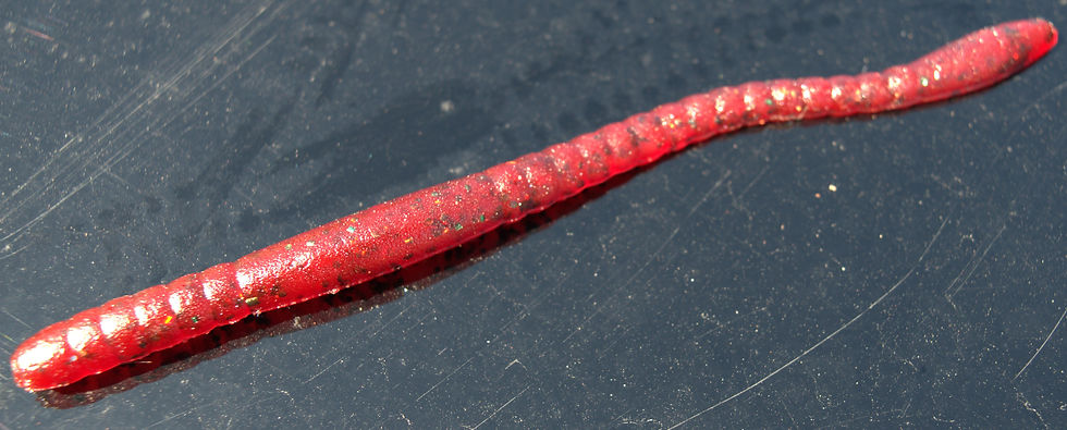 Thumbnail: Jabbo's Bait -N- Tackle 6" Finesse Crawl Worm