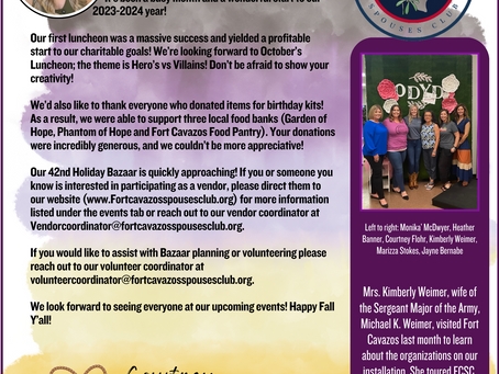 FCSC Newsletter October 2023