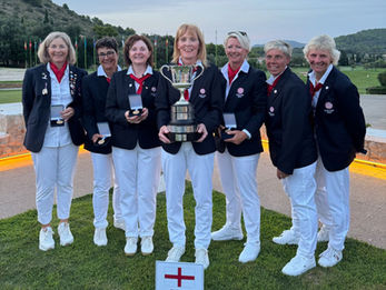 England Senior Women crowned European champions!