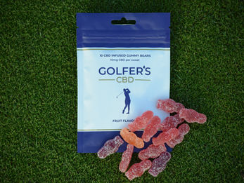 PRO SHOPS FEEL THE BOUNCE FROM GOLFER’S CBD GUMMIES