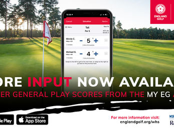ENGLAND GOLF MAKES SCORING EASIER WITH UPDATES TO ‘MY EG’ APP
