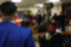 Jonathan Paz speaking at a community event