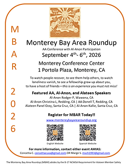 Al-Anon Keynote Speakers Flyer