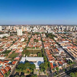 imagem aérea de Araçatuba