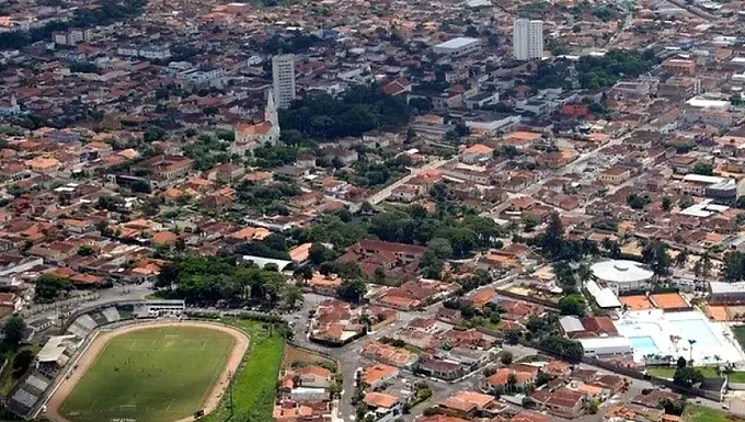 imagem aérea de Mococa