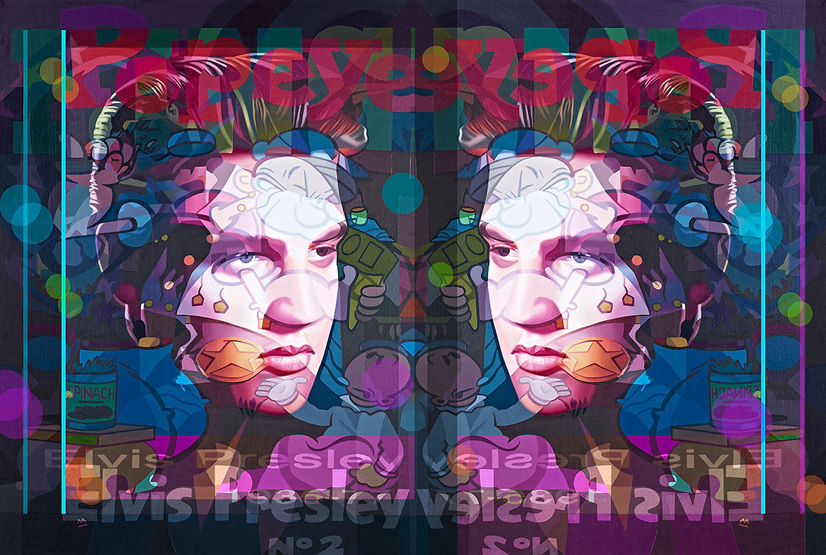 Elvis Presley Contemporary painting