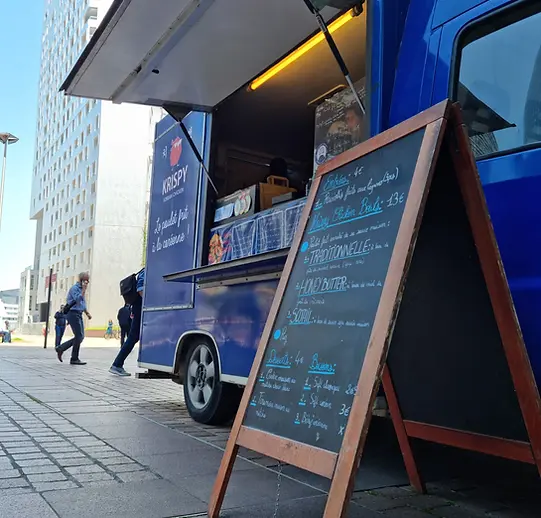 Foodtruck poulet frit coréen Krispy Korean Chicken