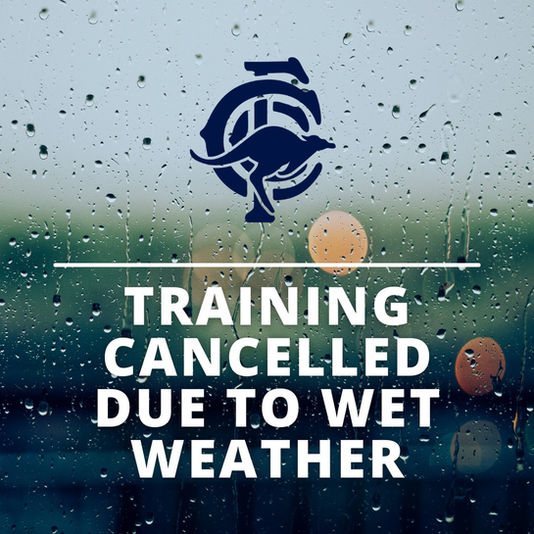 Youth Training Cancelled 15th December