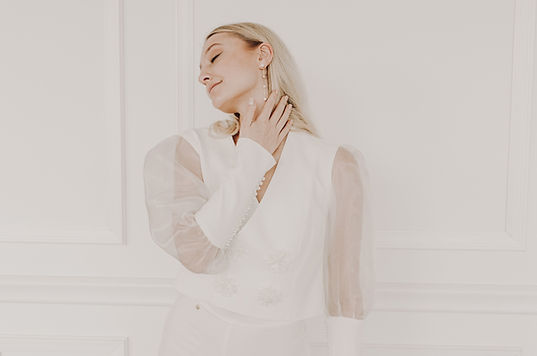 Blazer von Oh lovely Julie seide