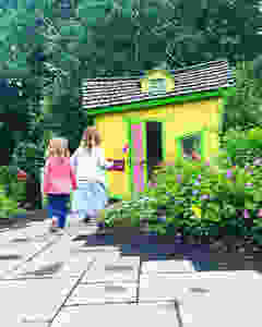 Bookworm Gardens is a meticulously tended children's garden based on childhood books.