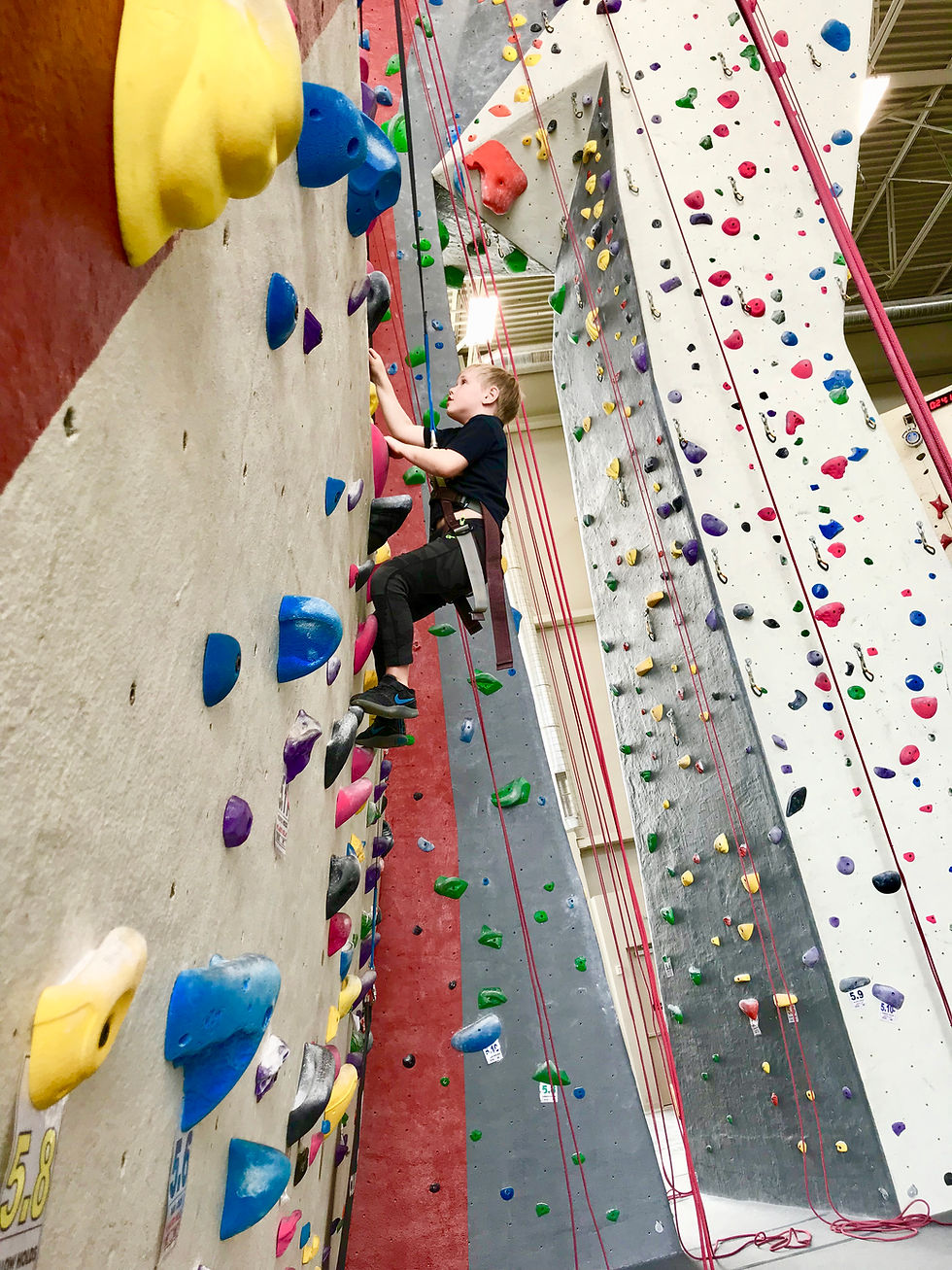 Rock Climbing with kids around Milwaukee