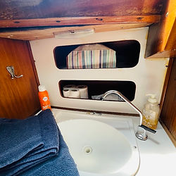 Salle de bain du yacht