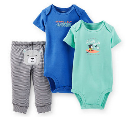 3-Piece Bodysuit & Pant Set