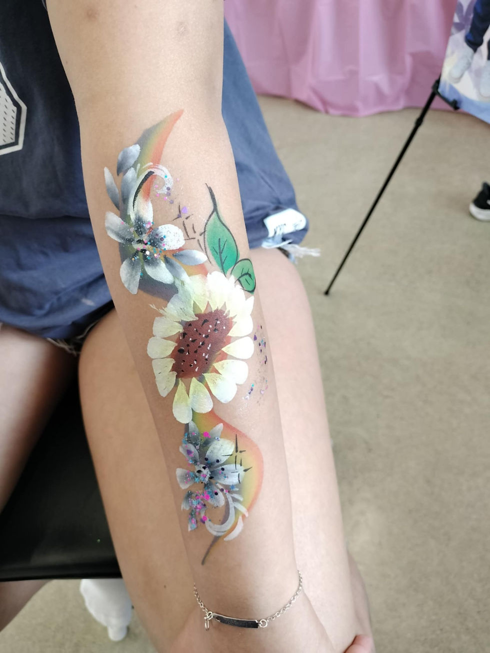 Body Art  flowers