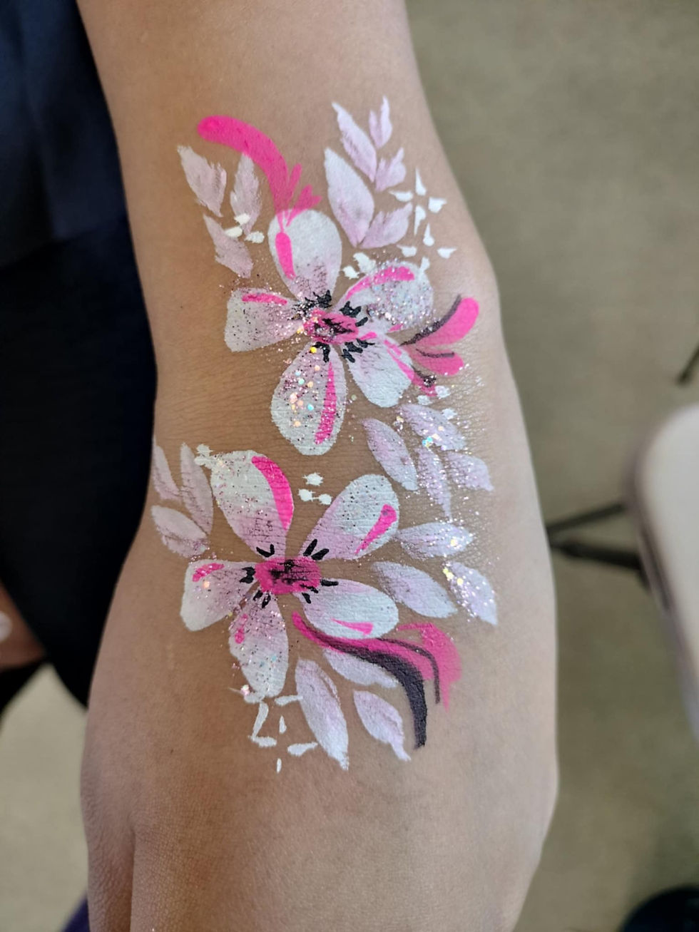 Body Art  flowers