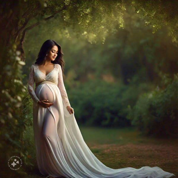 Aku confirmed she was pregnant after 3 months