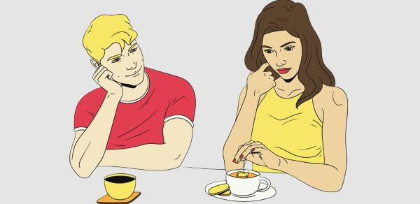 n image depicting couples on a date.