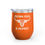Thumbnail: Rustic Wine Tumbler with Cow Print