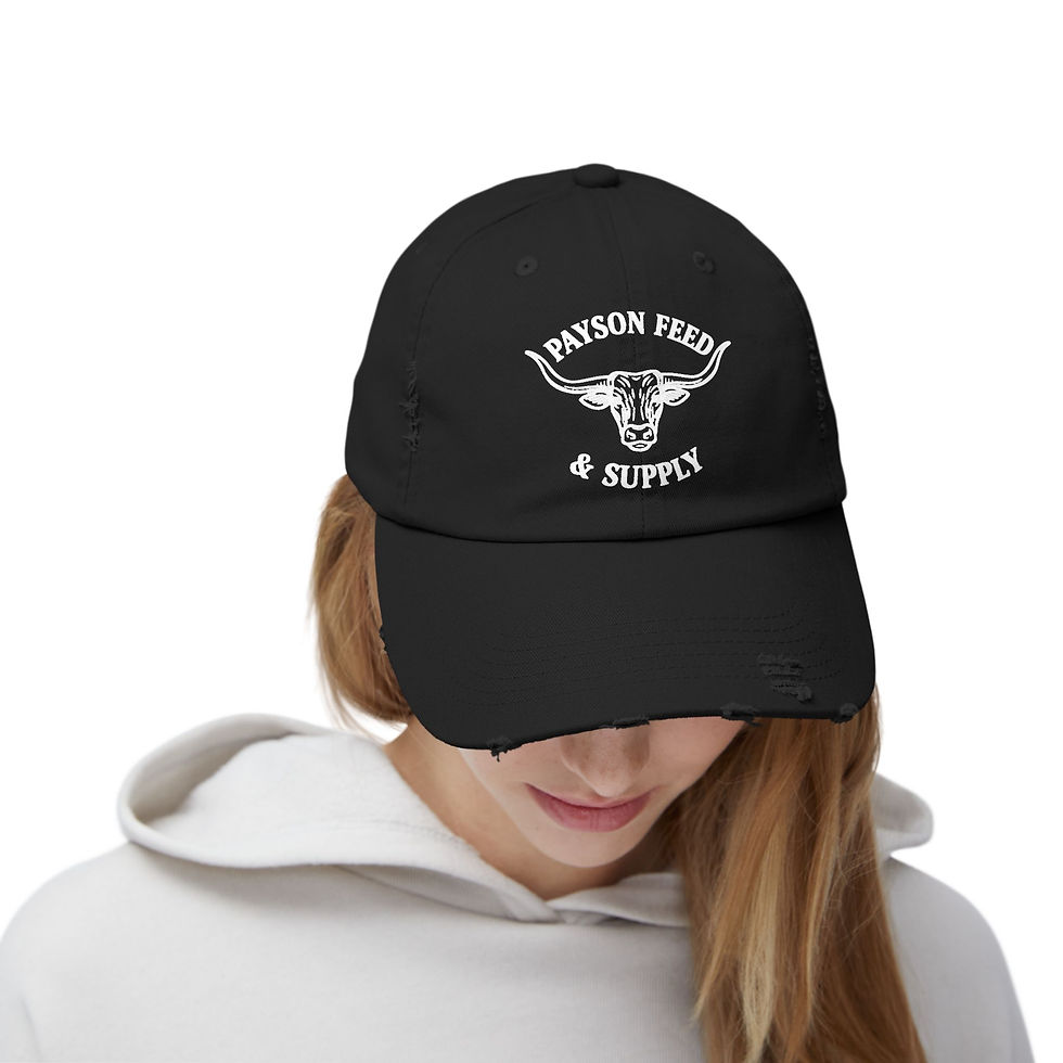 Thumbnail: Vintage-Inspired Unisex Distressed Cap for Farm Lovers