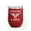 Thumbnail: Rustic Wine Tumbler with Cow Print