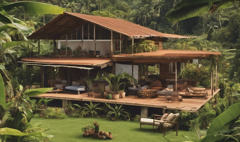Sustainable family homesteads, ecotouris