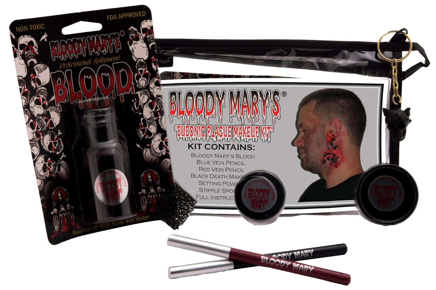 Bubonic Plague Make Up Kit