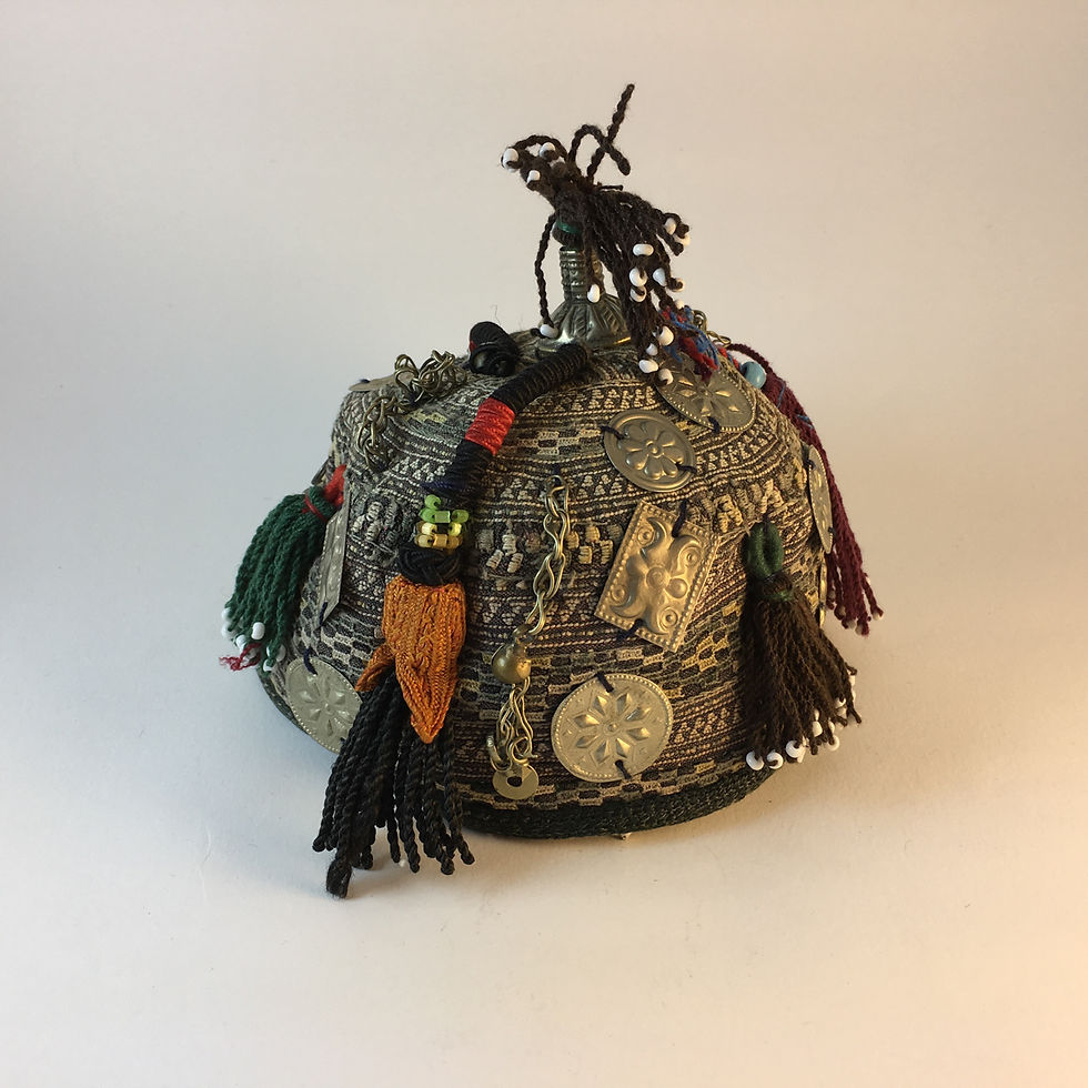 Afghan Turcoman Baby's Hat