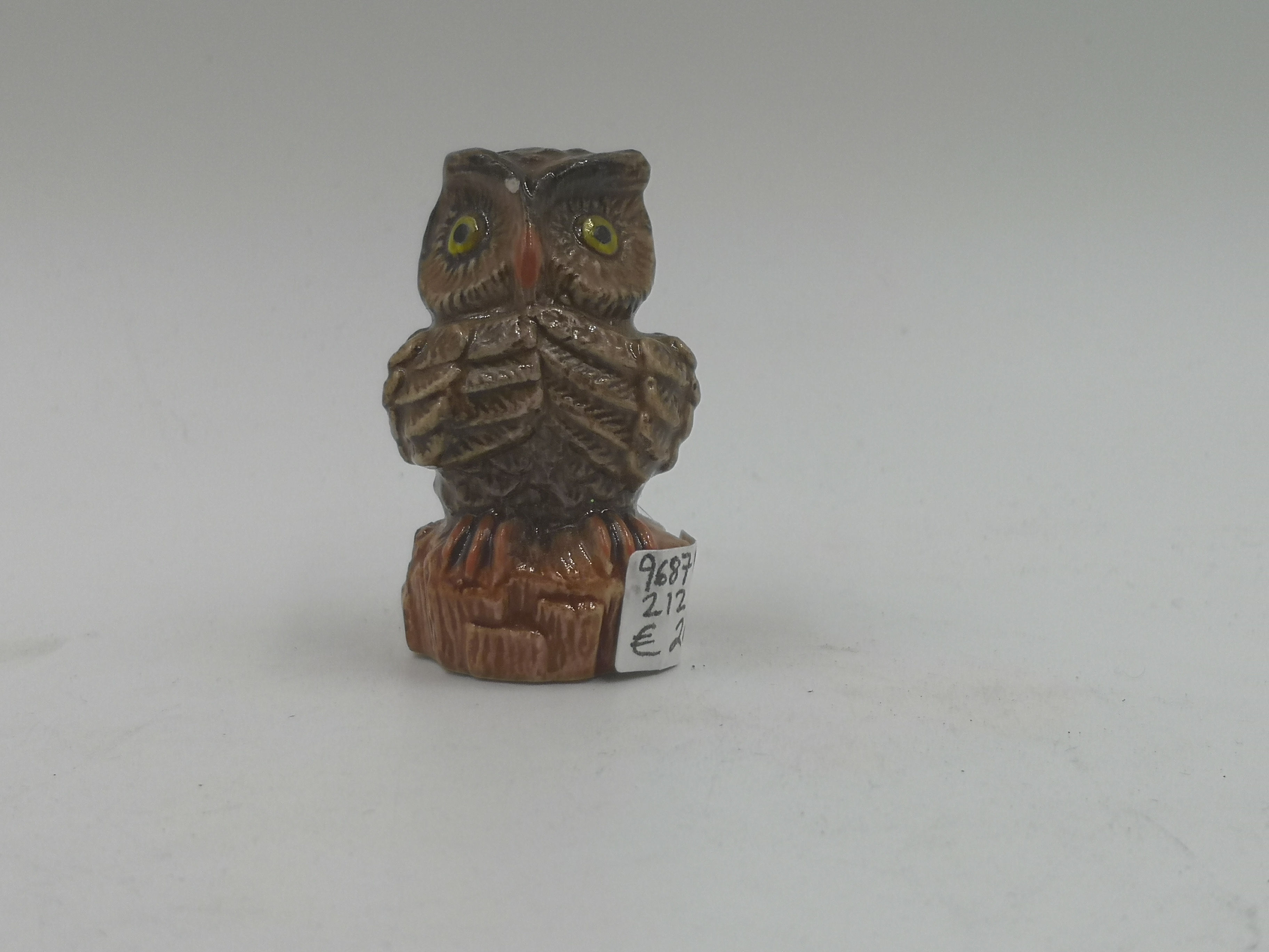 Porcelain owl