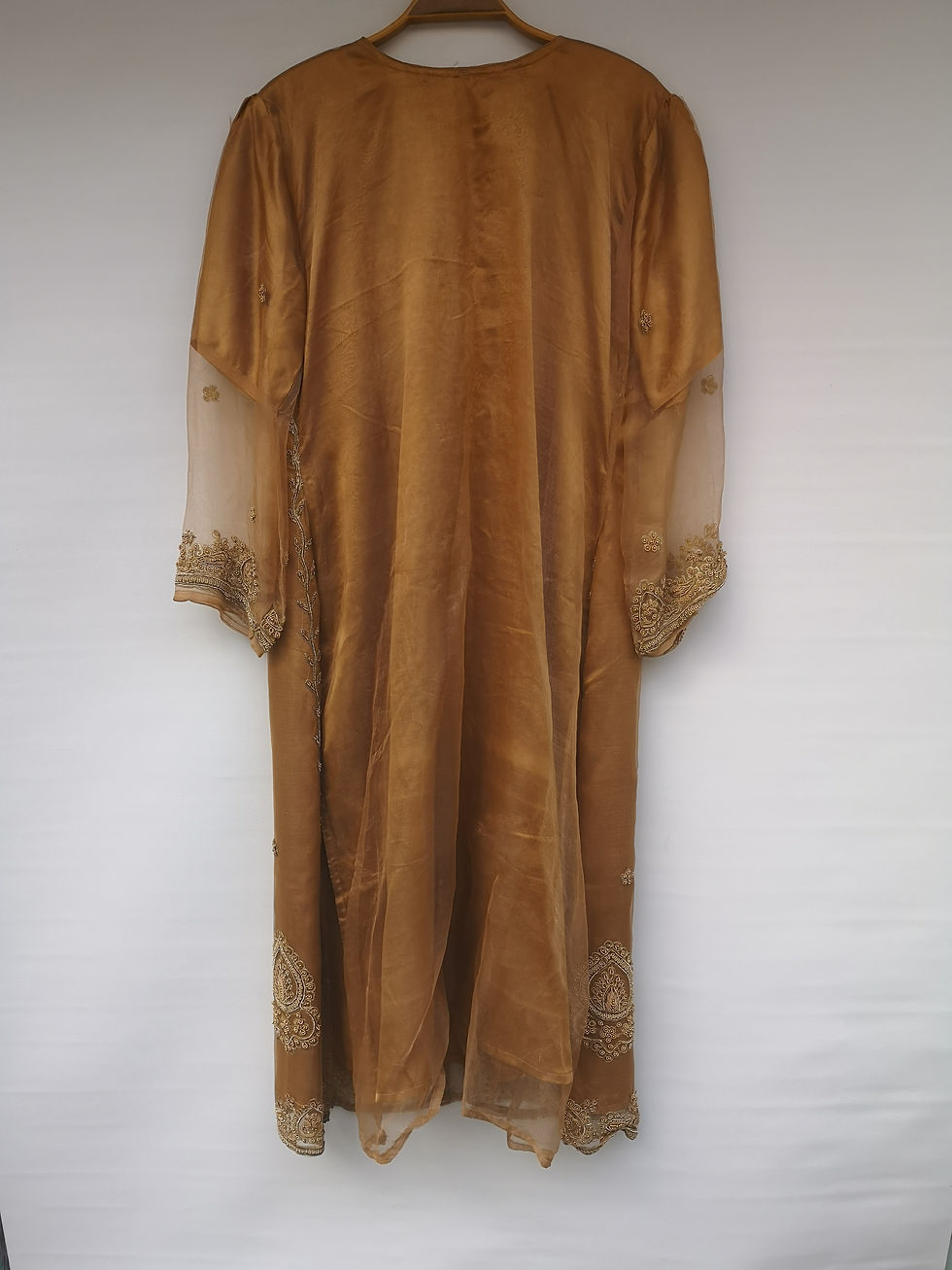 Thumbnail: Indian Pakistan silver dress 