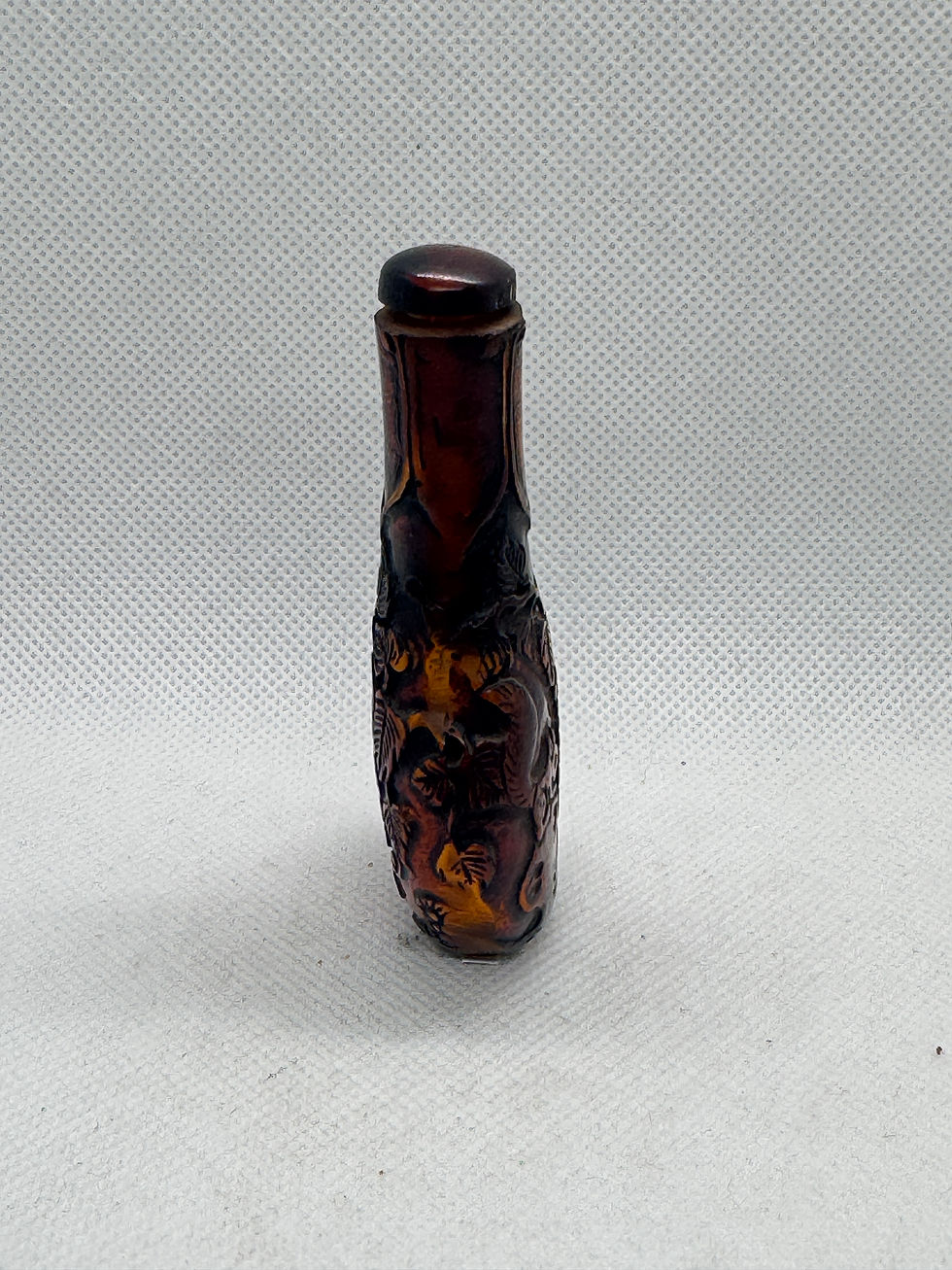 Thumbnail: 19th C Amber perfume bottle 