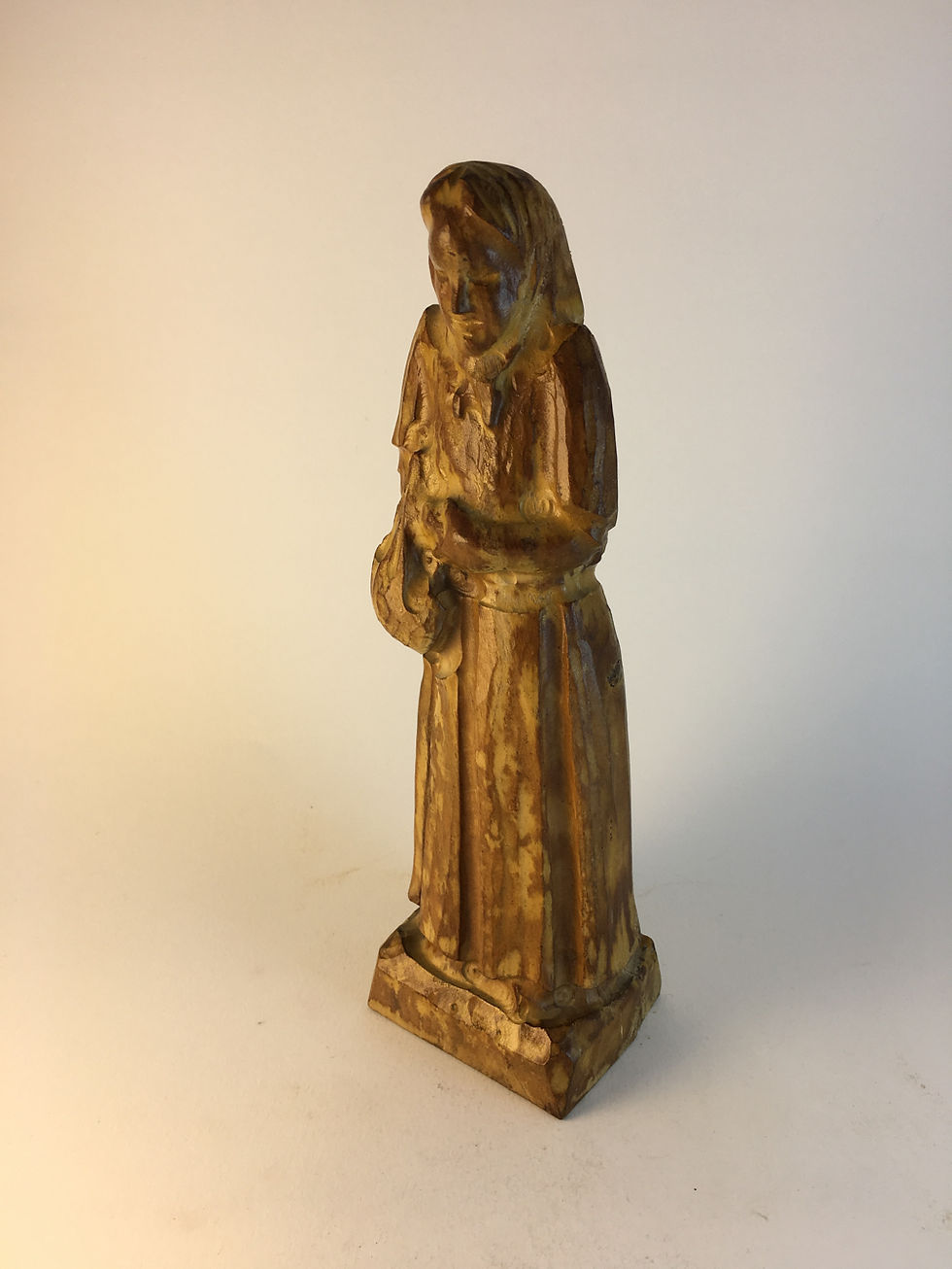 Thumbnail: Wooden Carving Women With Headscarf