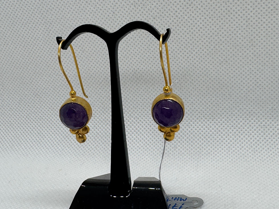 Thumbnail: Amethyst earrings 