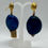 Thumbnail: Blue enamel Earrings 