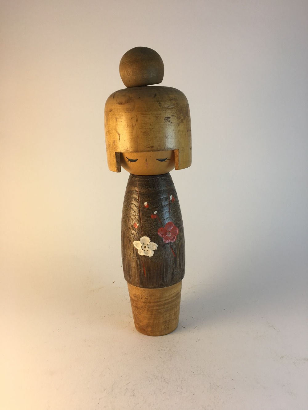 Japanese Wooden Sosaku Kokeshi  Doll