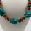 Thumbnail: Turquoise and colored Coral Necklace 
