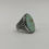 Thumbnail: Meshed Turquoise Ottoman silver ring 