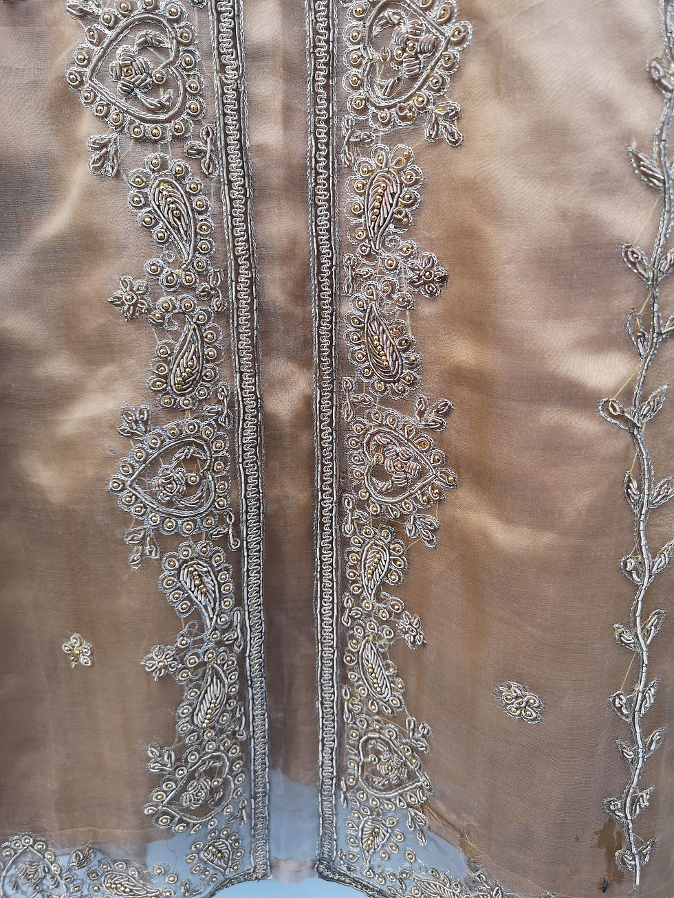 Thumbnail: Indian Pakistan silver dress 