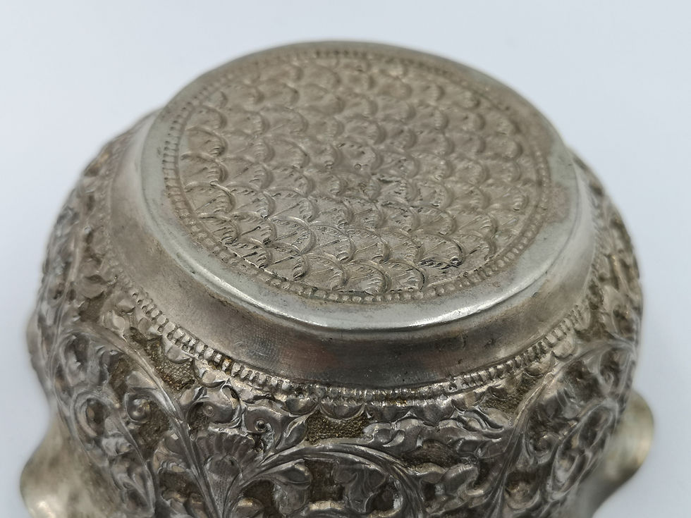 Thumbnail: Indian silver bowl