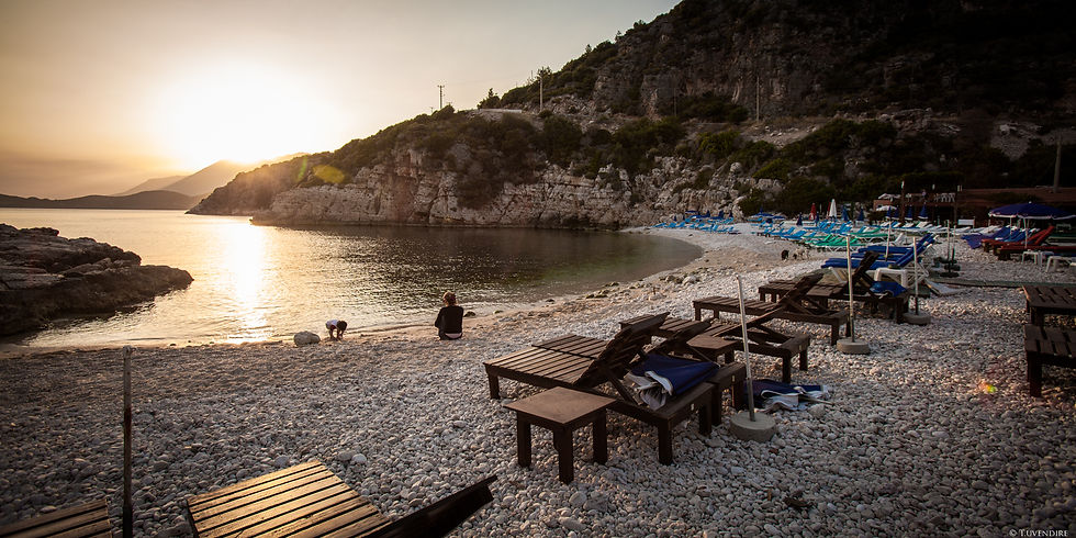 Big Pebble Beach Sunset