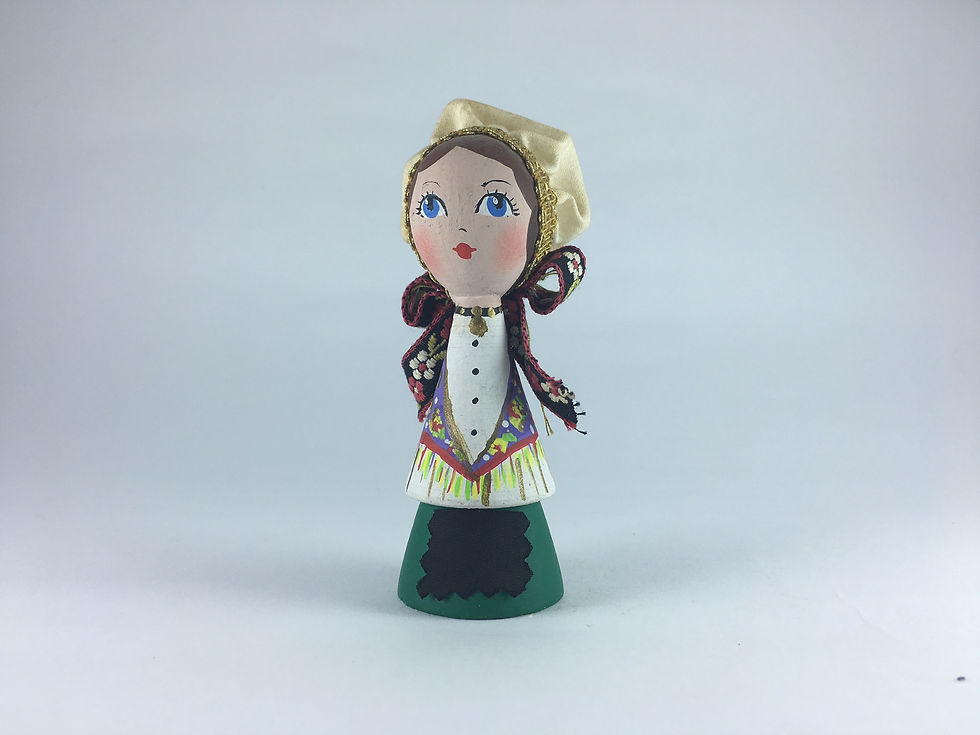 Slovania Mini Wood Doll