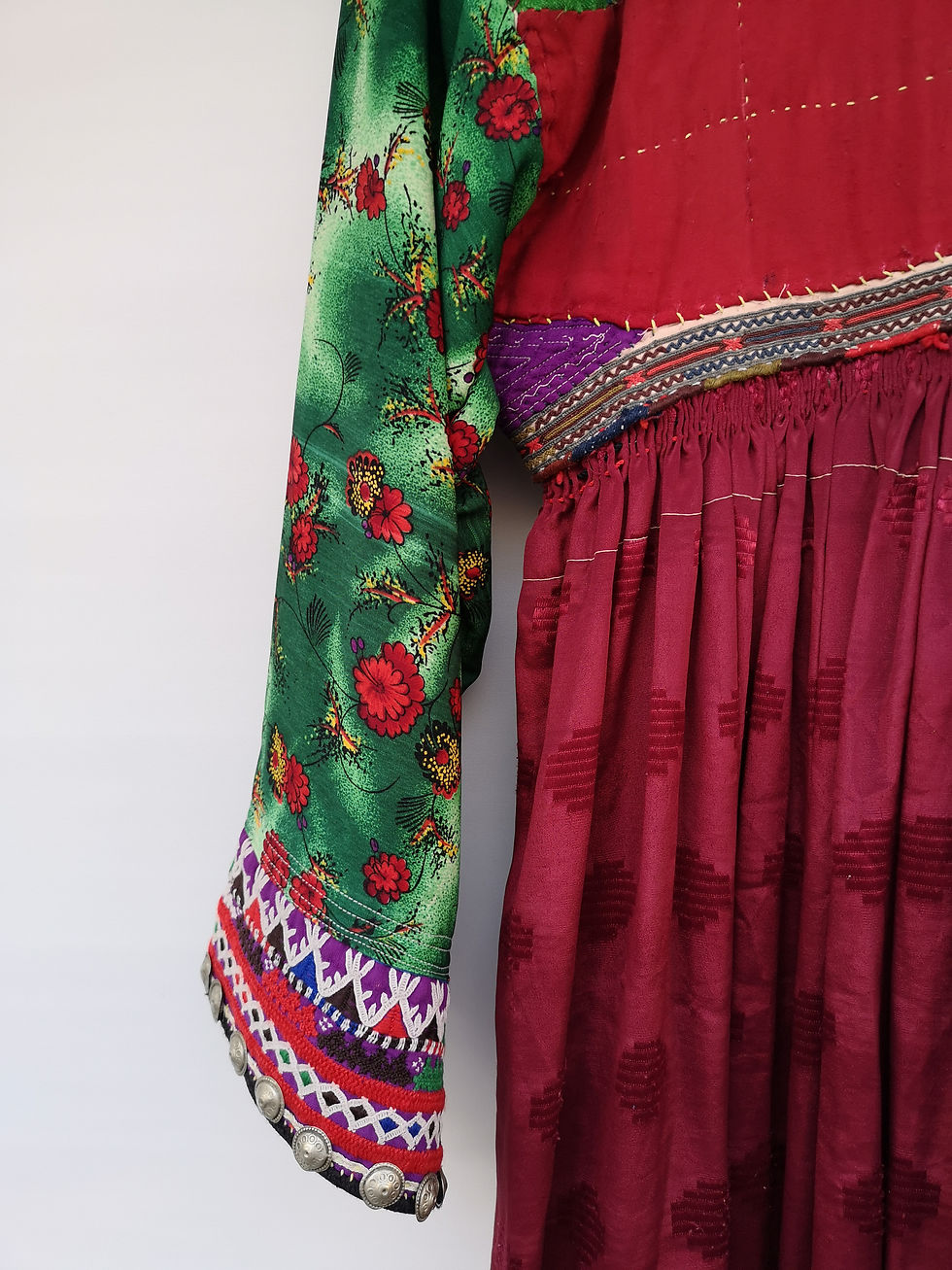 Thumbnail: Afghan kutchi dress with coins 
