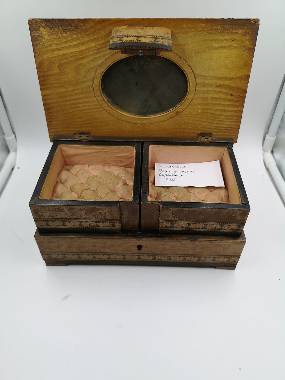 Thumbnail: Tonbridge jewellery box date 1820