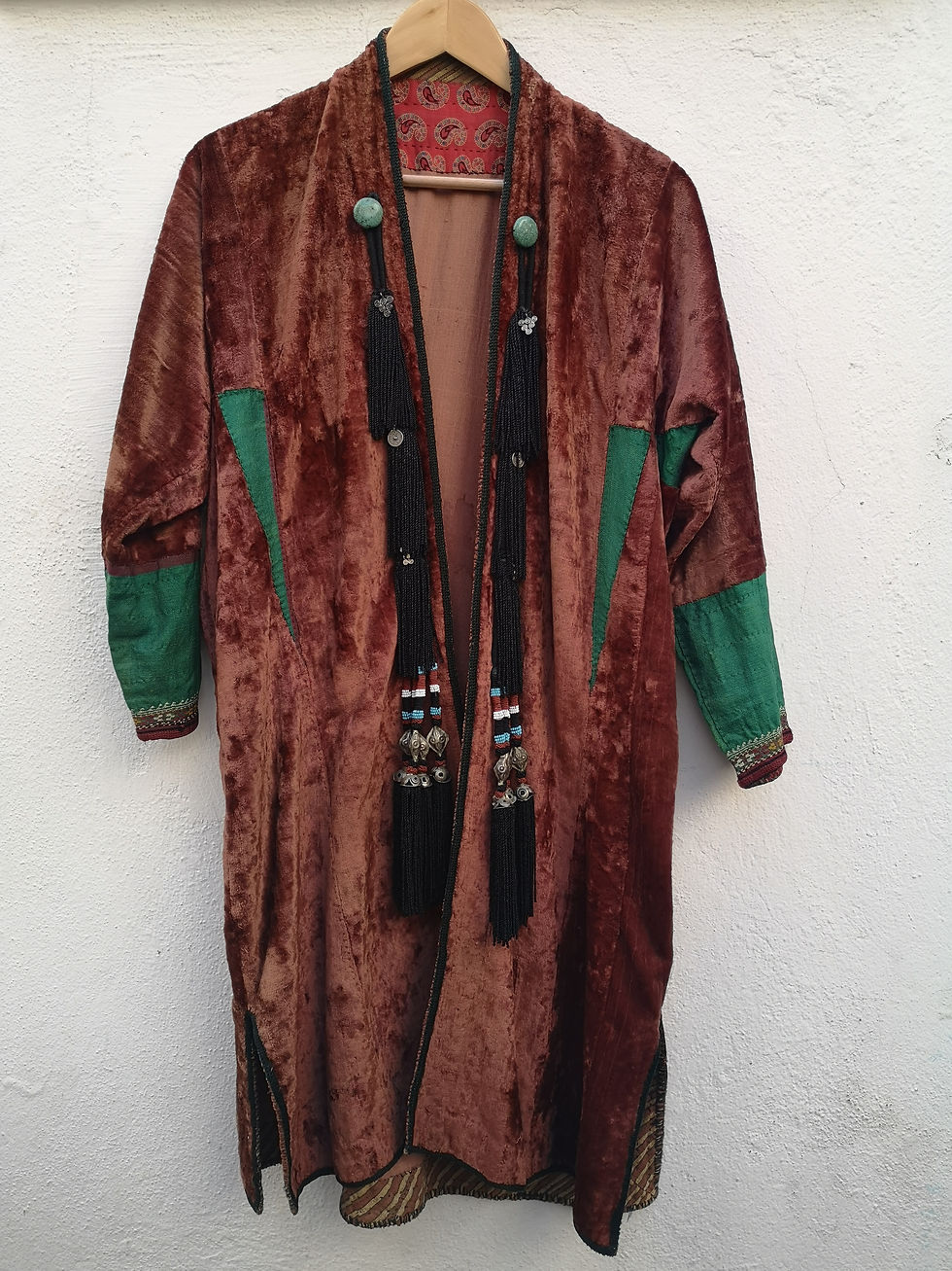 Turcoman velvet khaftan