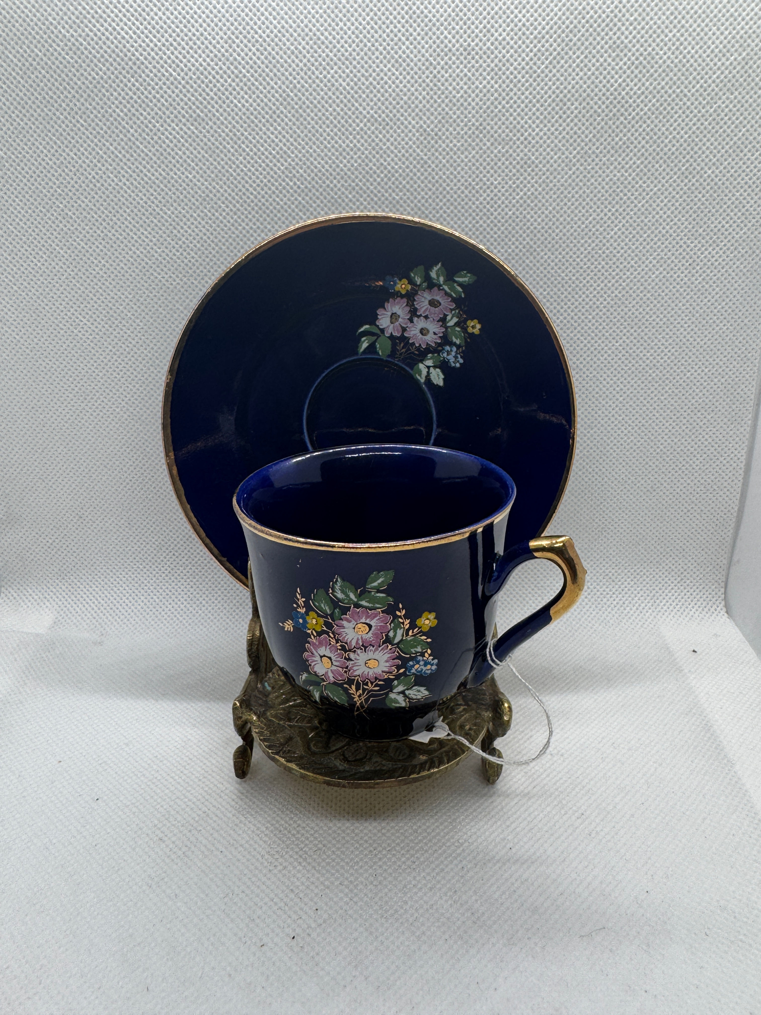 Turkish cobalt coffee cup 