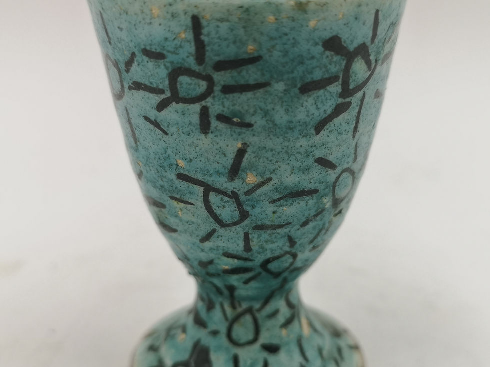 Thumbnail: Kütahya turquoise eggcup 