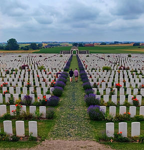 Tyne Cot Cemetery in Ypres, Belgium. CWGC