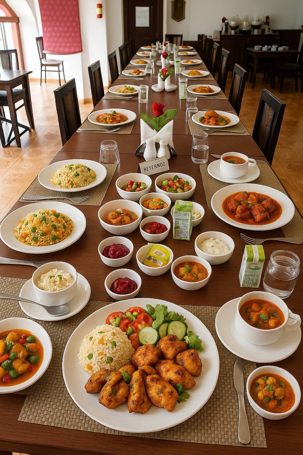 sultan-resort-sonamarg-jahanara-dinner-table