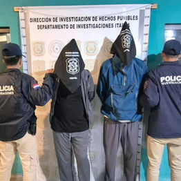 Detienen a dos sospechosos tras allanamiento por el doble homicidio que conmocionó a Cambyretá