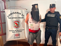 Capturan a hombre con orden de detención por causa vinculada al tráfico de drogas en Encarnación